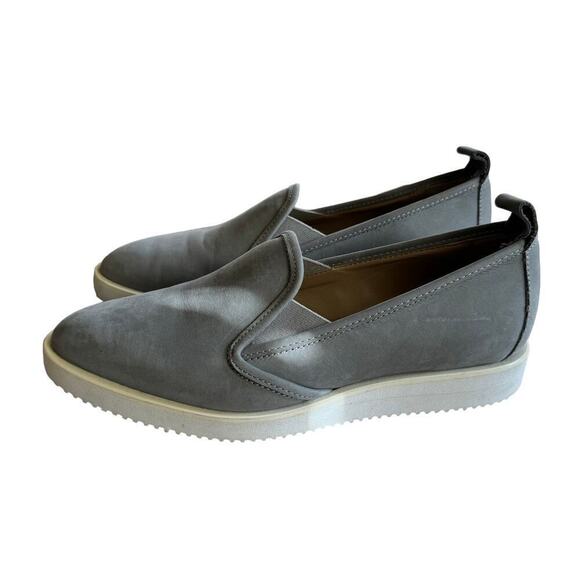 Everlane Street Shoe Grey Suede Nubuck Leather Loafer Size 6.5 - Picture 2 of 7